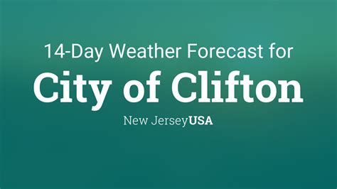 10 Day Weather-Cape may court house, NJ. . Weather in clifton new jersey 10 days